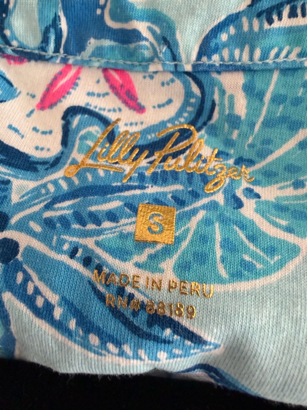 Lilly Pulitzer Dev Dress "Bahamas Beachcomber" Size Small - Picture 6 of 11